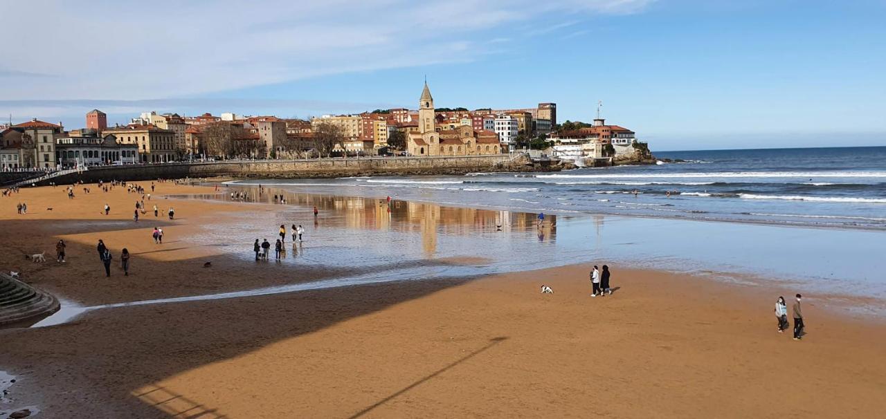 Casa Lantoxana Lejlighed Gijón Eksteriør billede