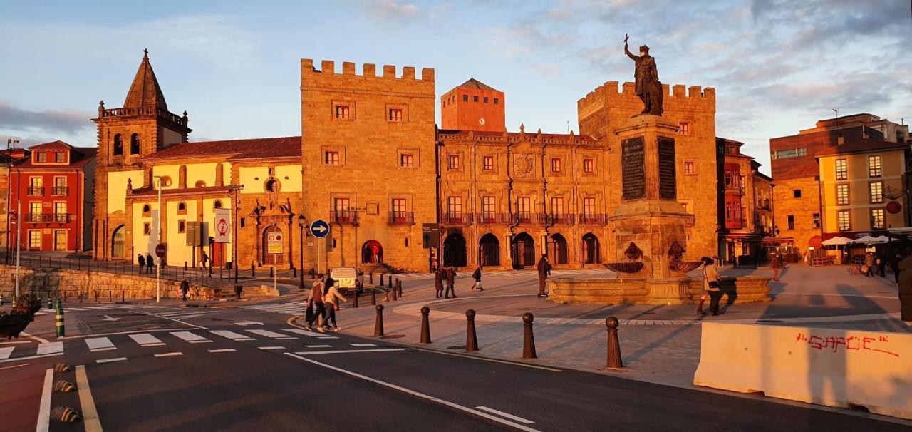 Casa Lantoxana Lejlighed Gijón Eksteriør billede